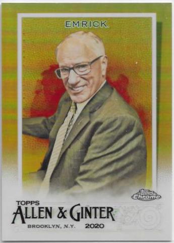 Mike 'Doc' Emrick [Gold Refractor] #194