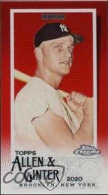 Roger Maris [Mini Red Refractor] #107