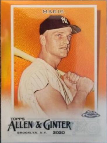 Roger Maris [Orange Refractor] #107