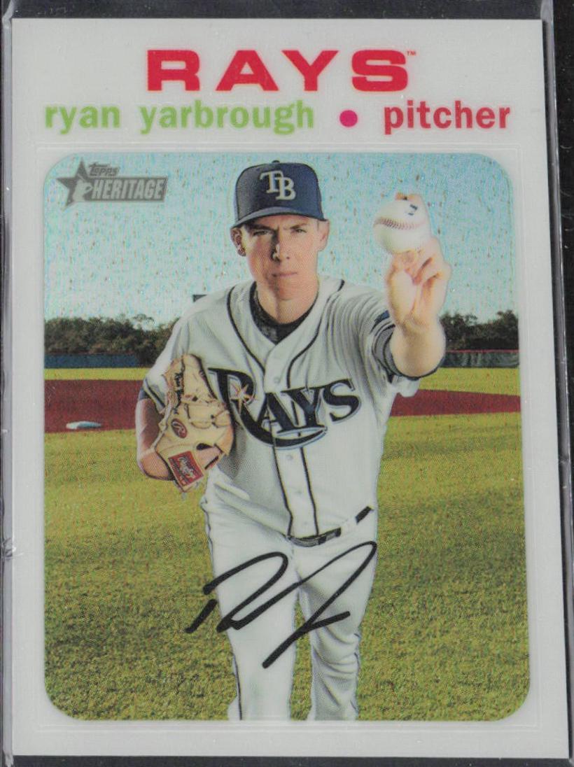 Ryan Yarbrough [Chrome Exclusive White Refractor] #THC-267