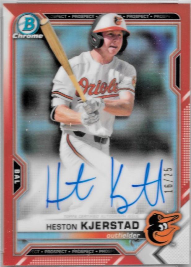 Heston Kjerstad [Orange Refractor] #CPA-HK