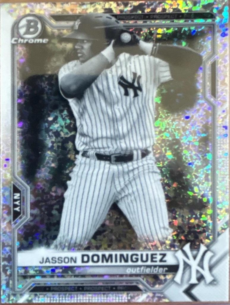 Jasson Dominguez [Black Shimmer Refractor] #BCP-213