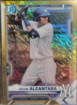 Kevin Alcantara [Gold Shimmer Refractor] #BCP-97