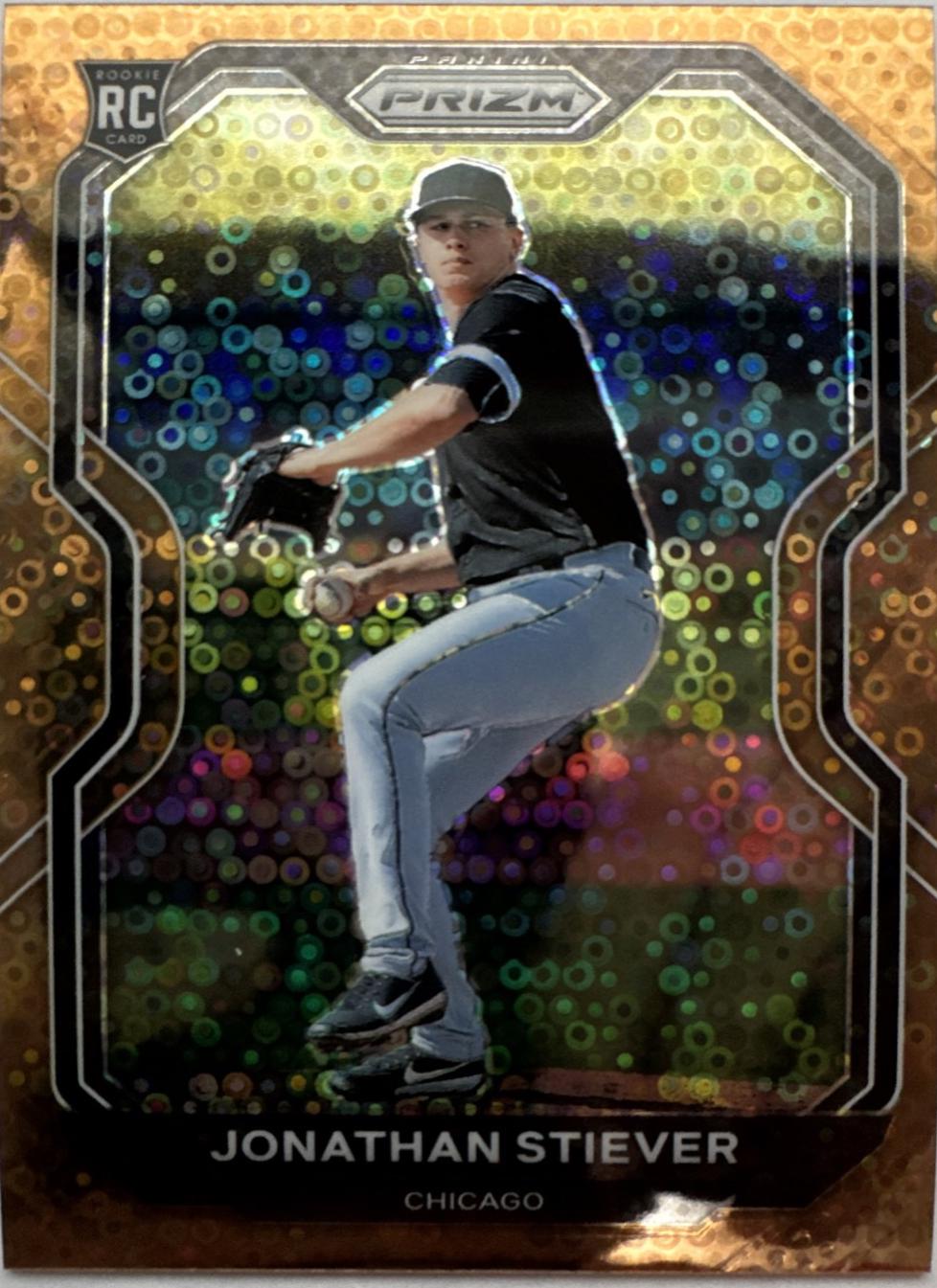 Jonathan Stiever [Bronze Donut Circles Prizm] #68