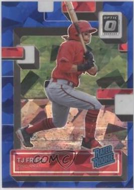 TJ Friedl [Cracked Ice Blue] #83