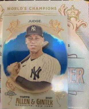 Aaron Judge [Blue Refractor] #126