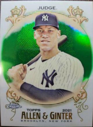 Aaron Judge [Green Refractor] #126