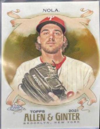Aaron Nola [Gold Refractor] #215