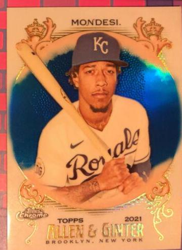 Adalberto Mondesi [Blue Refractor] #251