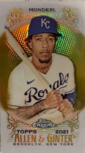 Adalberto Mondesi [Mini Gold Refractor] #251