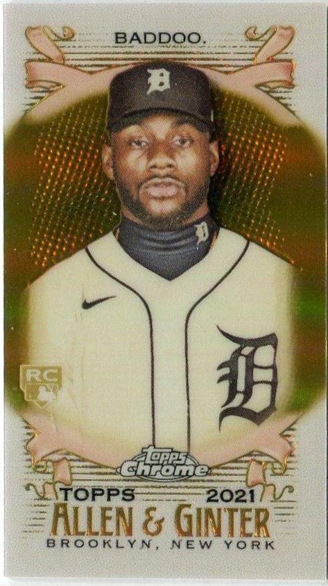 Akil Baddoo [Mini Gold Refractor] #241