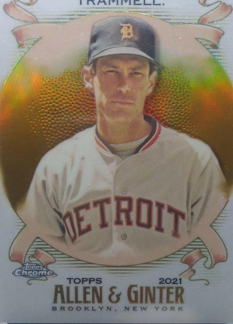 Alan Trammell [Gold Refractor] #288