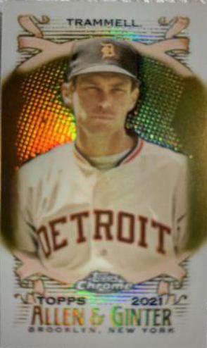 Alan Trammell [Mini Gold Refractor] #288