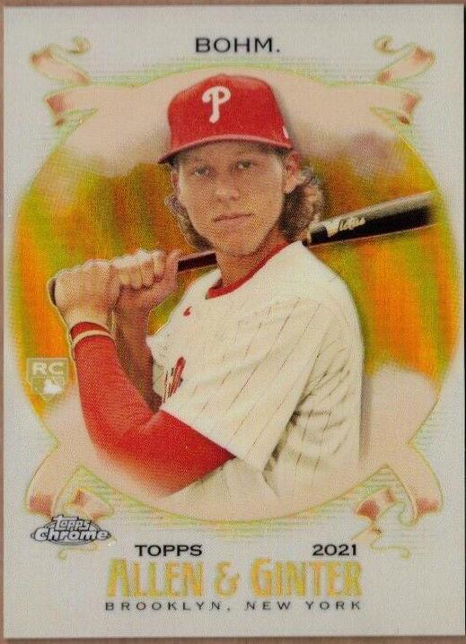 Alec Bohm [Gold Refractor] #100