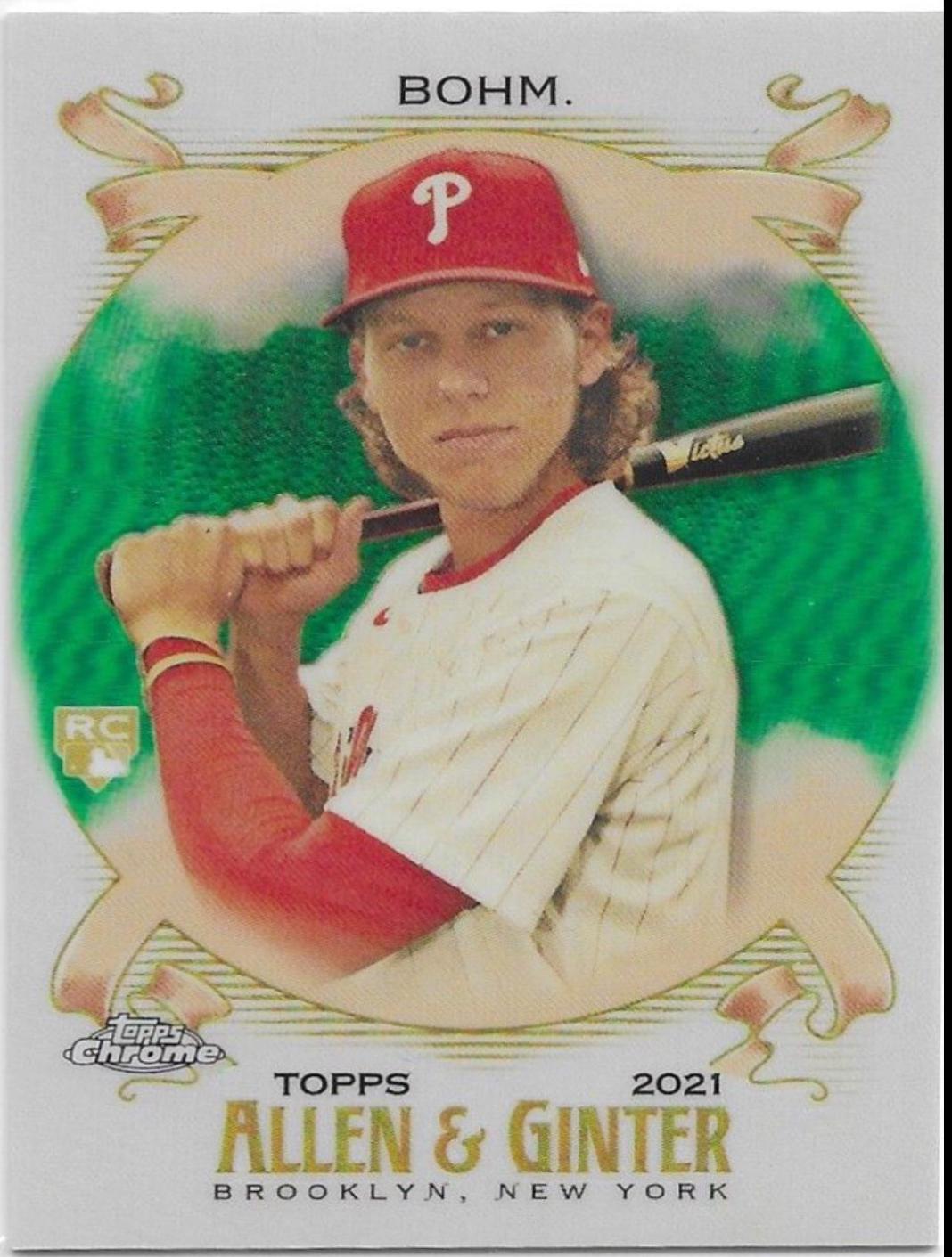 Alec Bohm [Green Refractor] #100