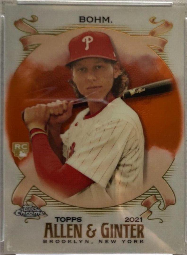 Alec Bohm [Orange Refractor] #100
