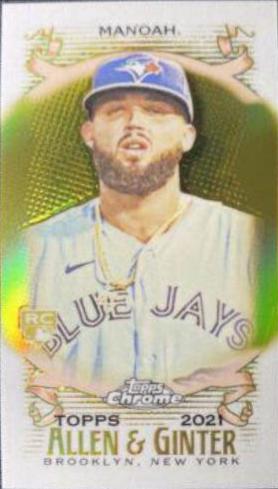 Alek Manoah [Mini Gold Refractor] #239