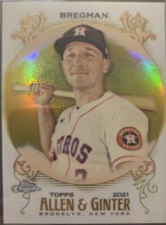 Alex Bregman [Gold Refractor] #8