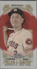 Alex Bregman [Mini Orange Refractor] #8