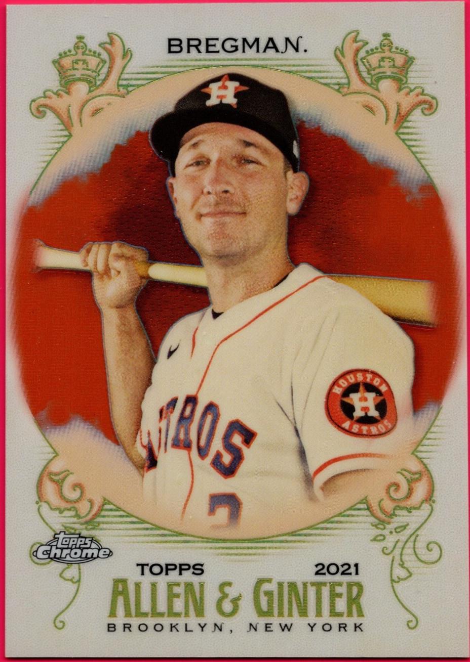Alex Bregman [Orange Refractor] #8