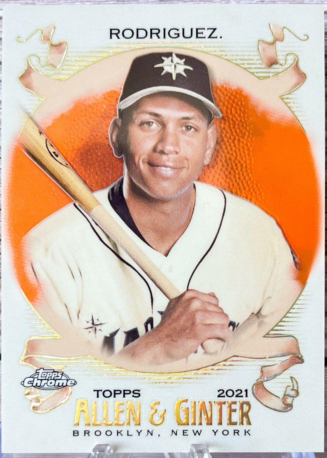 Alex Rodriguez [Orange Refractor] #18