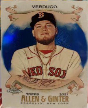 Alex Verdugo [Blue Refractor] #57
