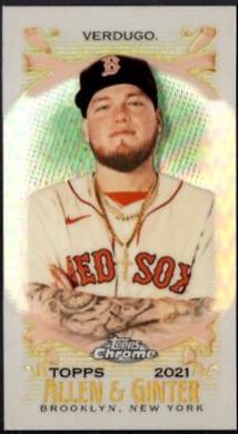 Alex Verdugo [Mini Red Refractor] #57