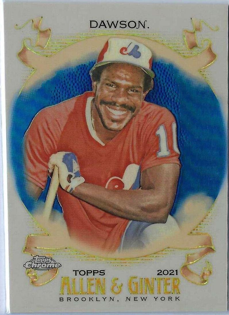 Andre Dawson [Blue Refractor] #14