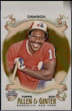 Andre Dawson [Gold Refractor] #14