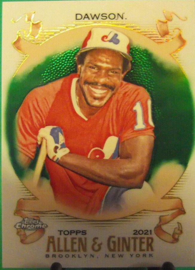 Andre Dawson [Green Refractor] #14