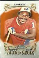 Andre Dawson [Mini Orange Refractor] #14