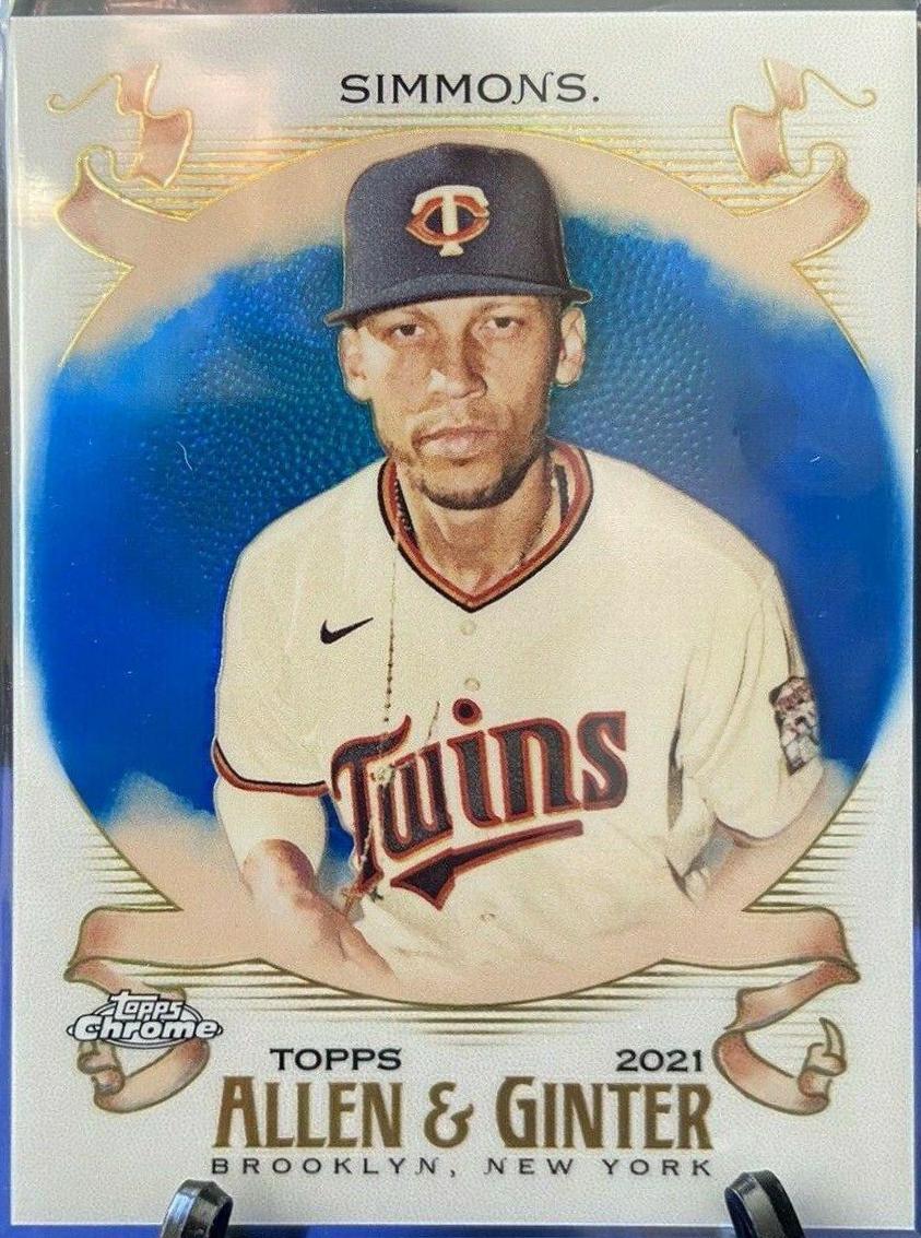 Andrelton Simmons [Blue Refractor] #200