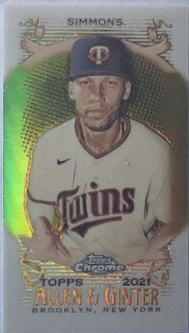 Andrelton Simmons [Mini Gold Refractor] #200