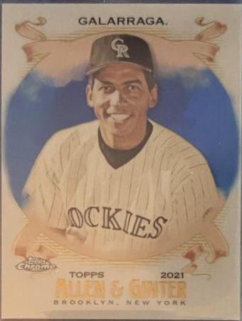Andres Galarraga [Blue Refractor] #276