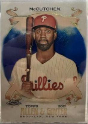 Andrew McCutchen [Blue Refractor] #134