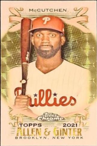 Andrew McCutchen [Mini Gold Refractor] #134
