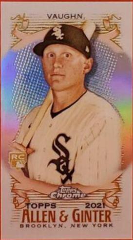 Andrew Vaughn [Mini Orange Refractor] #218