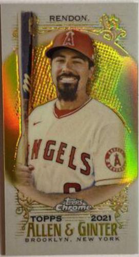 Anthony Rendon [Mini Gold Refractor] #15
