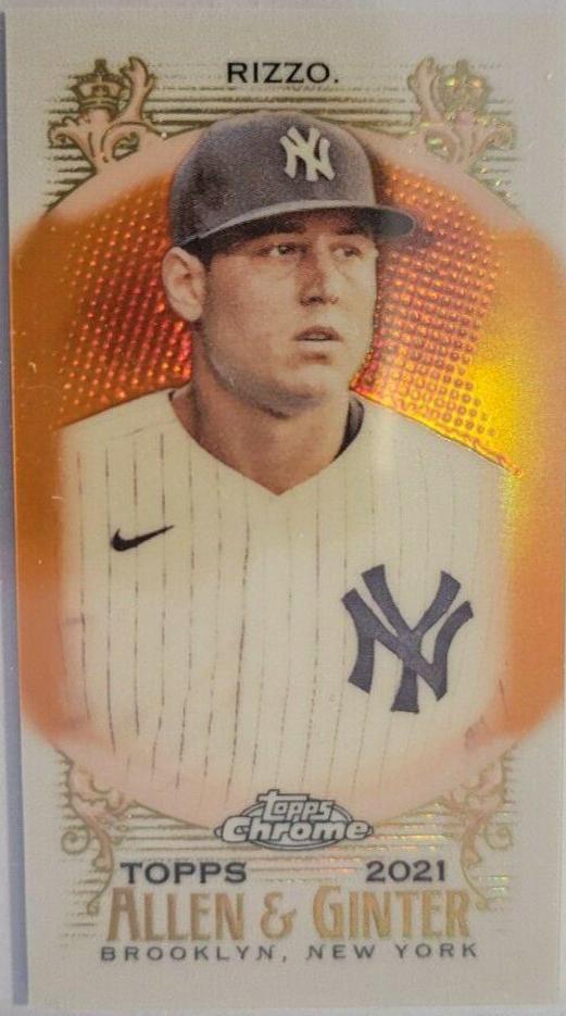 Anthony Rizzo [Mini Orange Refractor] #47