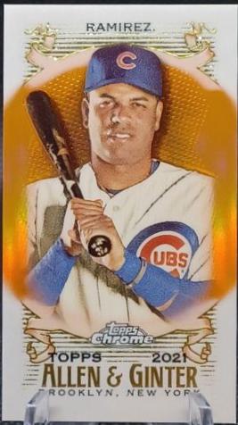 Aramis Ramirez [Mini Orange Refractor] #168