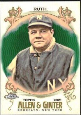 Babe Ruth [Green Refractor] #120
