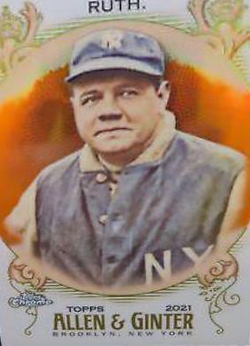 Babe Ruth [Orange Refractor] #120