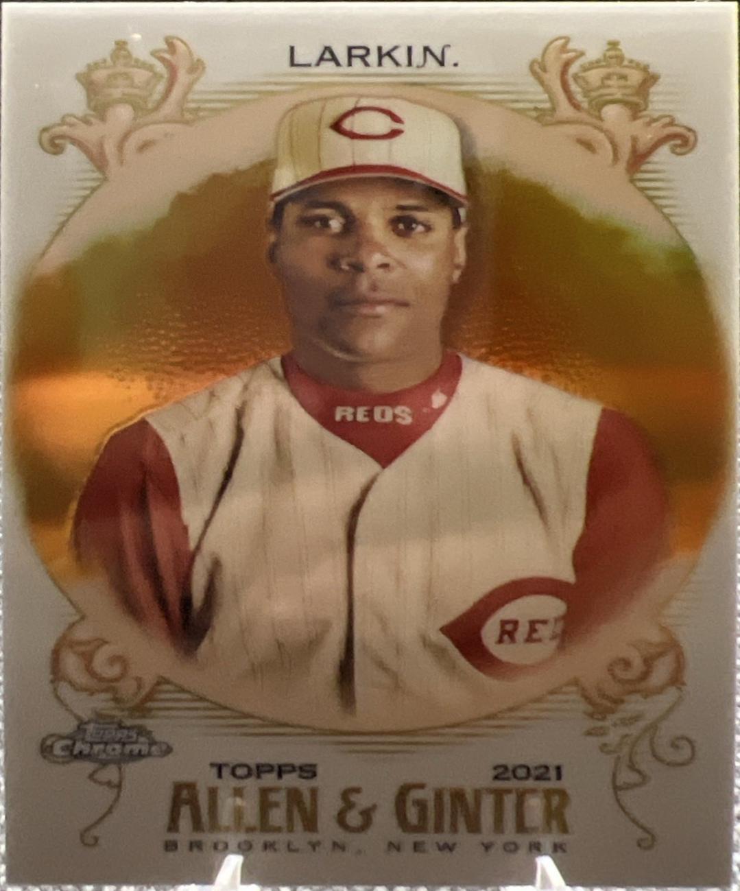 Barry Larkin [Gold Refractor] #78