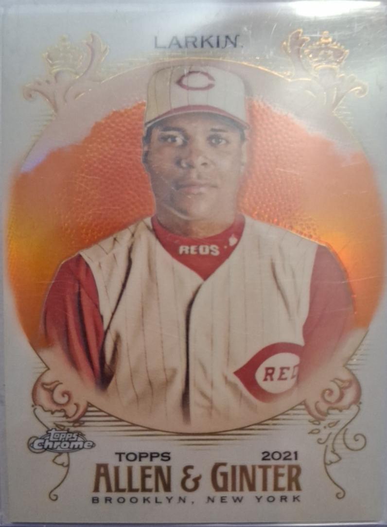 Barry Larkin [Orange Refractor] #78