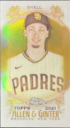 Blake Snell [Mini Gold Refractor] #170