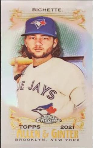 Bo Bichette [Mini Orange Refractor] #61