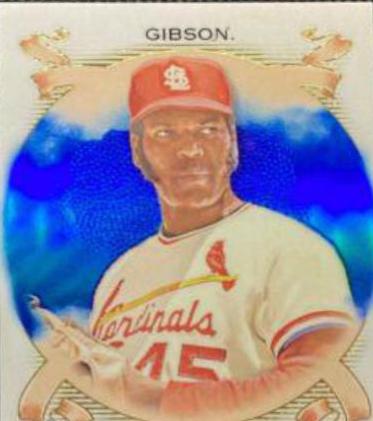Bob Gibson [Blue Refractor] #81