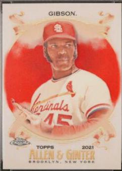 Bob Gibson [Red Refractor] #81