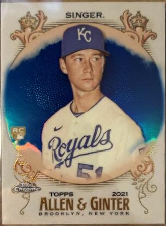 Brady Singer [Blue Refractor] #117