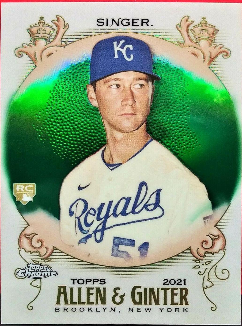 Brady Singer [Green Refractor] #117